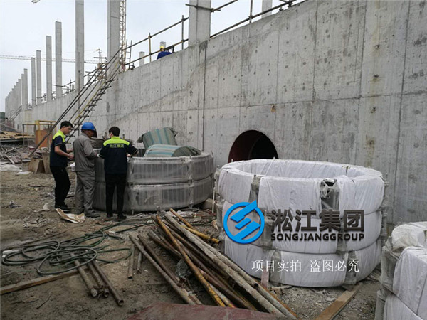 【水处理案例】上海市竹园污水处理厂橡胶补偿器“附合同、实拍”